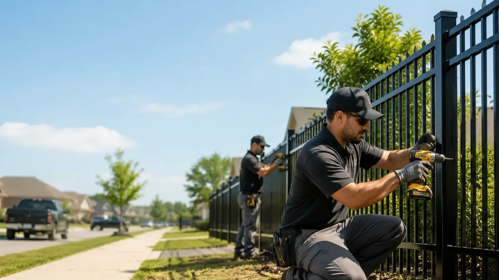 Metal Fence Installation in Seaford, NY